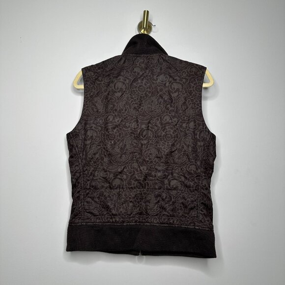 Patagonia Water Girl Brown Makka Full Zip Vest Women's Medium - Picture 4 of 5